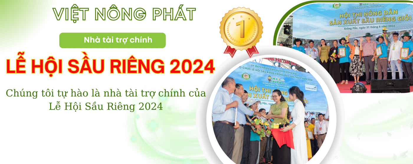 NHÀ TÀI TRỢ CHÍNH LỄ HÔI SẦU RIÊNG 2024